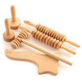 Buchenholz-Maderotherapie-Set, 6-teilig