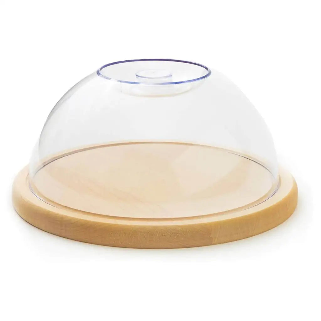 Кругла сирна дошка з кришкою