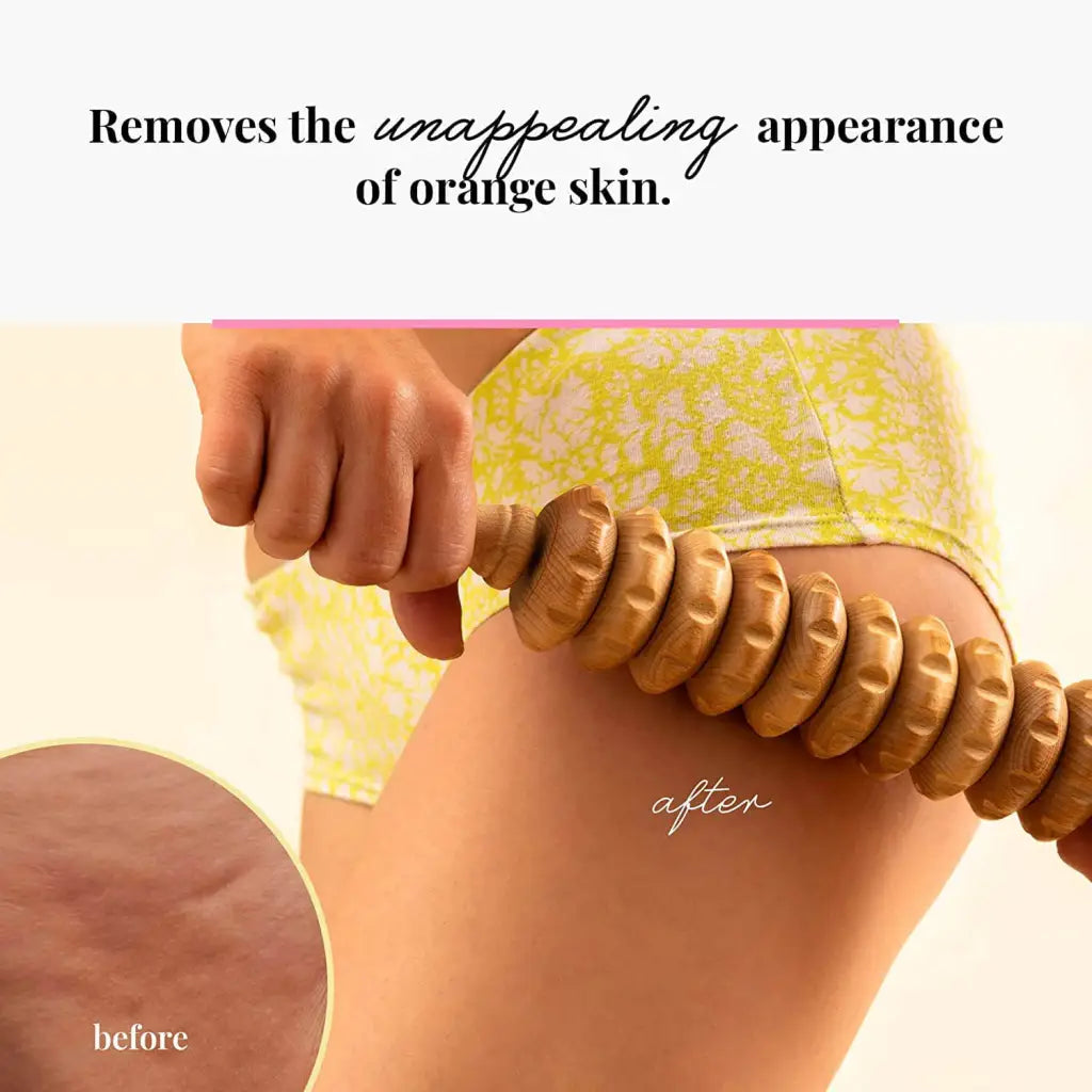 Usage: gentle rolling on thigh with slow upward stroke