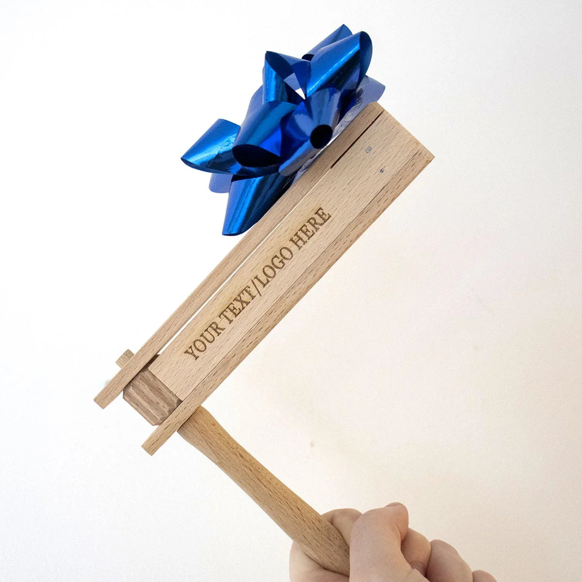 Casse-bruit à cliquet personnalisé en bois de hêtre fait main avec gravure personnalisée