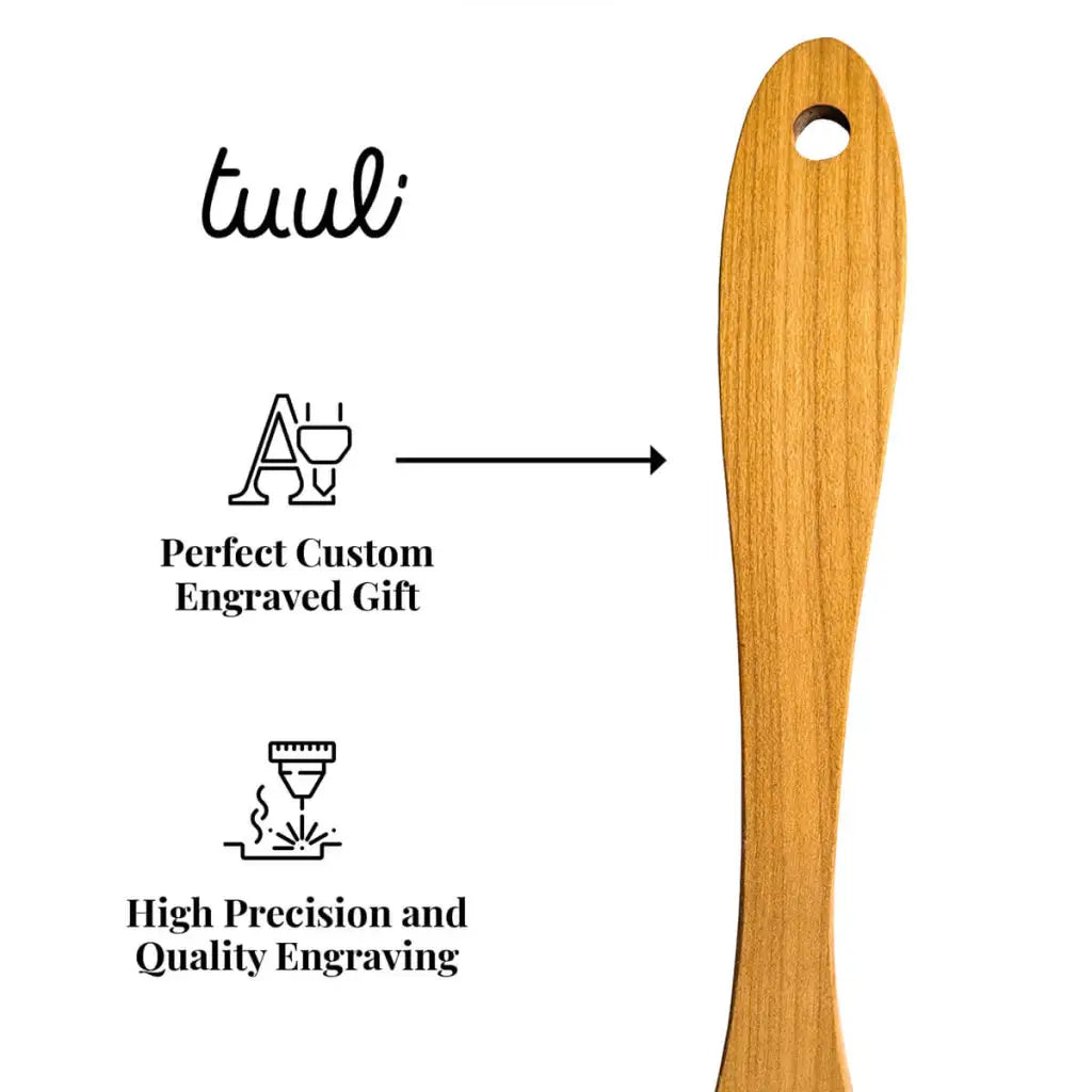 Handgemaakt houten kookgereedschap