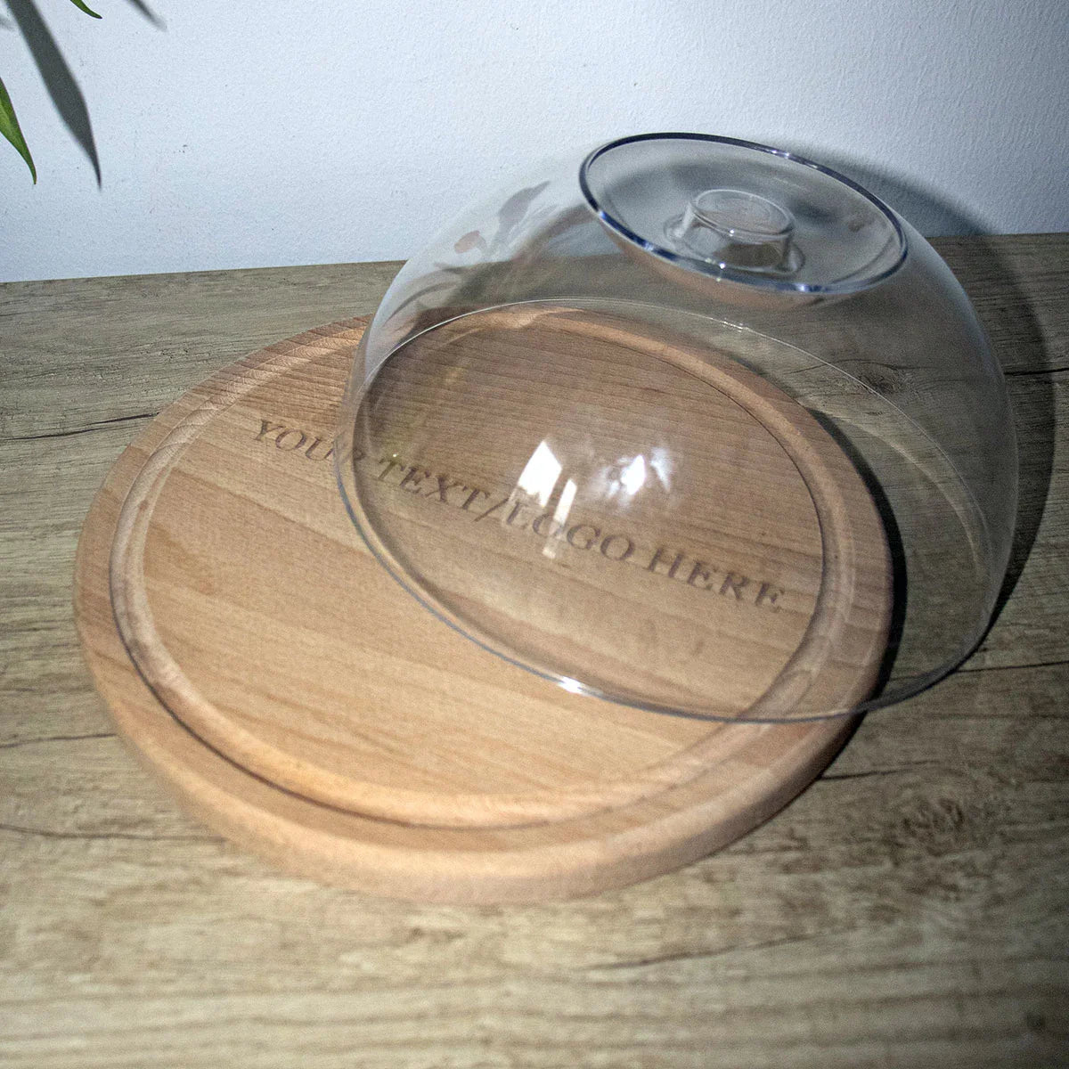 Premium snijplank van beukenhout met sapgoot, geschikt voor het serveren van kaas en vleeswaren