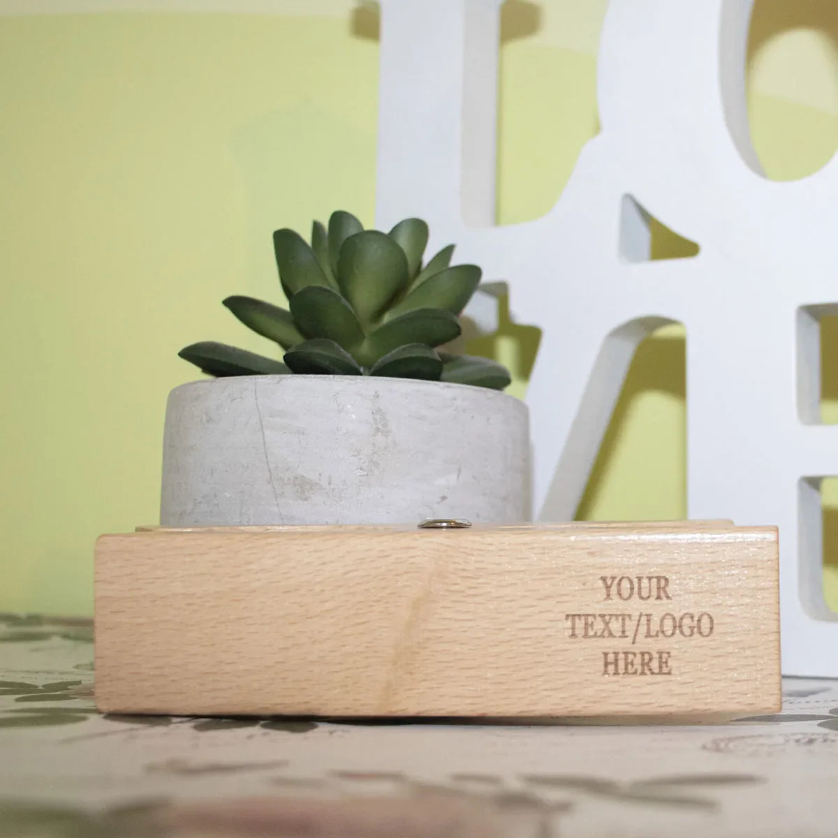 Europees vervaardigde houten strandclips met gepersonaliseerde gravures