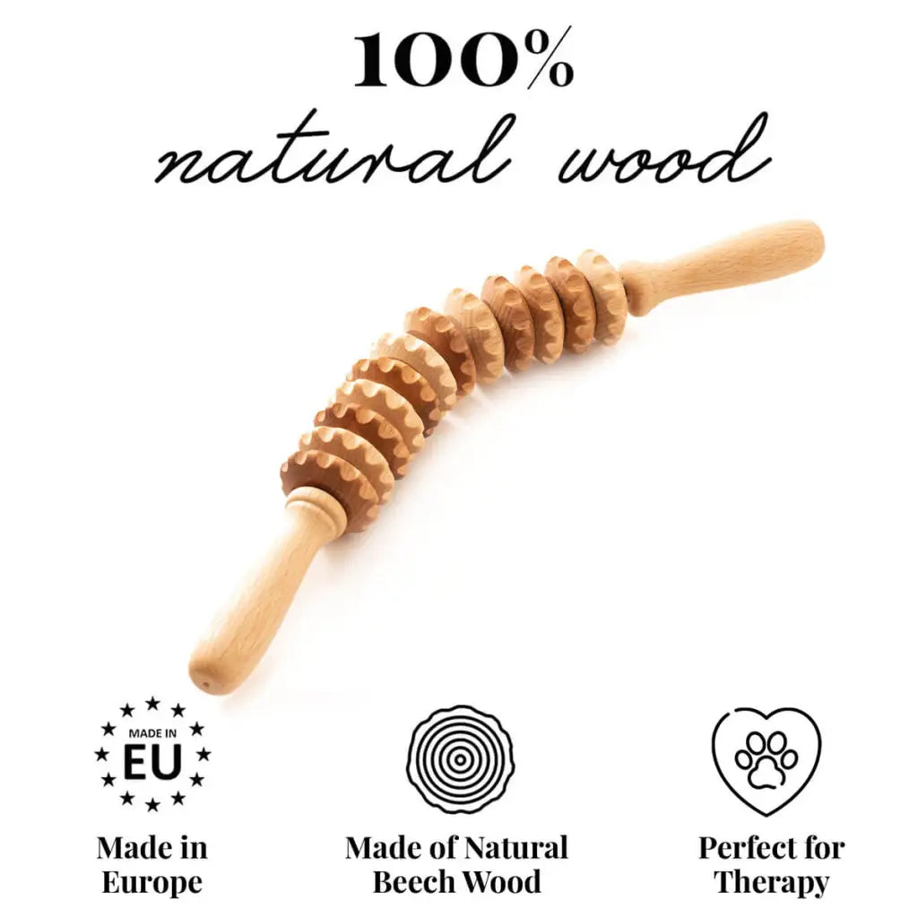 Houten huisdiermassager voor honden