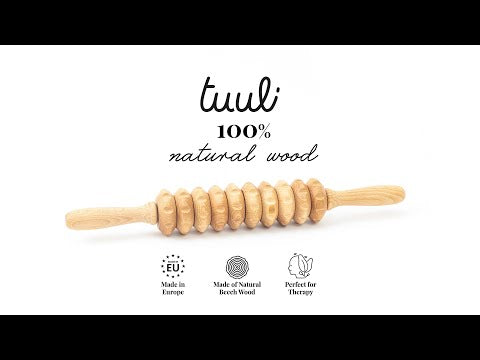 Handmade Wooden Massage Body Roller Video on Youtube