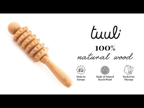 Wooden Back Neck Shoulder Body Massage Roller Video on Youtube