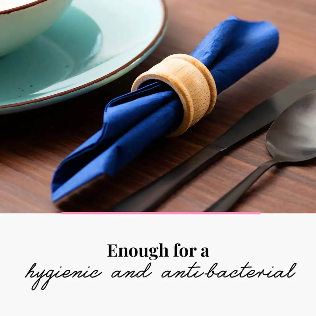 Porte-serviettes en bois naturel