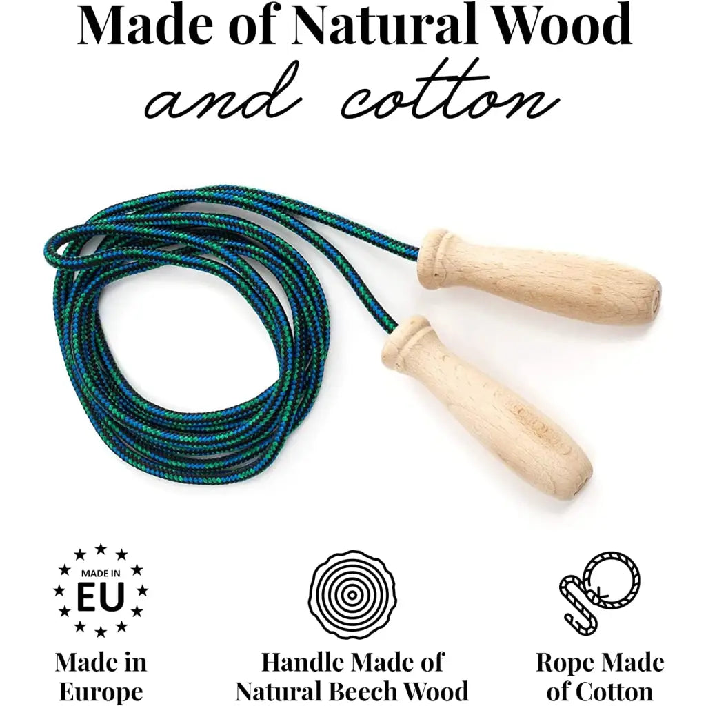 Fitnessapparatuur van katoenen touw