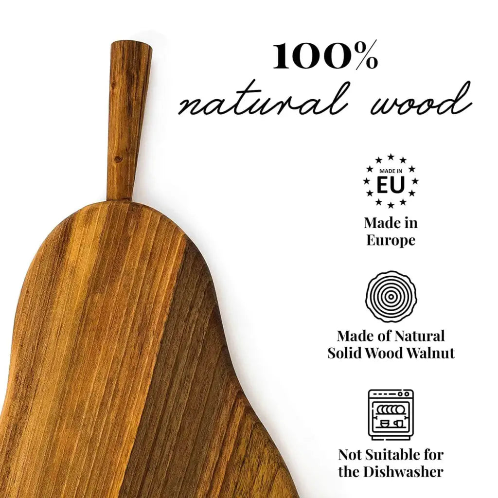 Diófa Vágódeszka - Fa Tálalódeszka