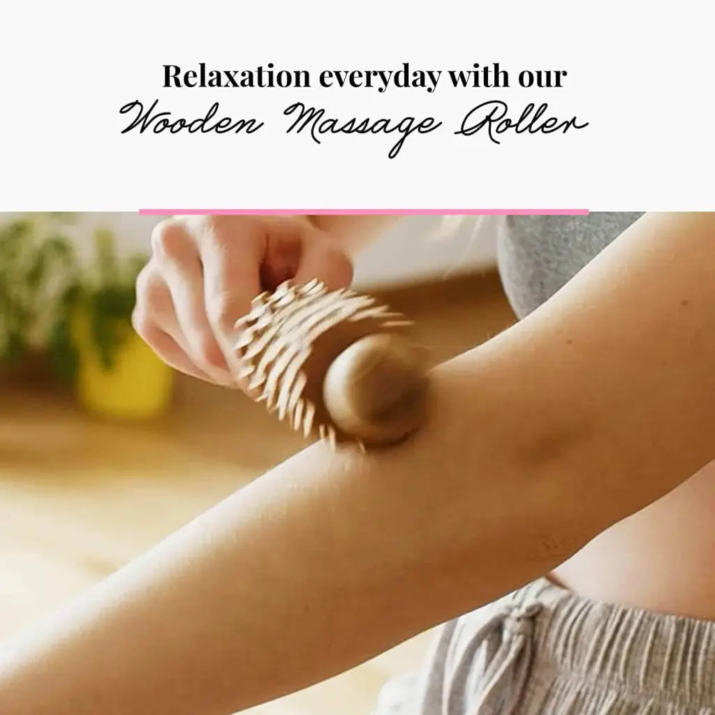 Usage: slow strokes across shoulder while seated