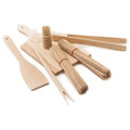 Buchenholz BBQ Grillbesteck-Set