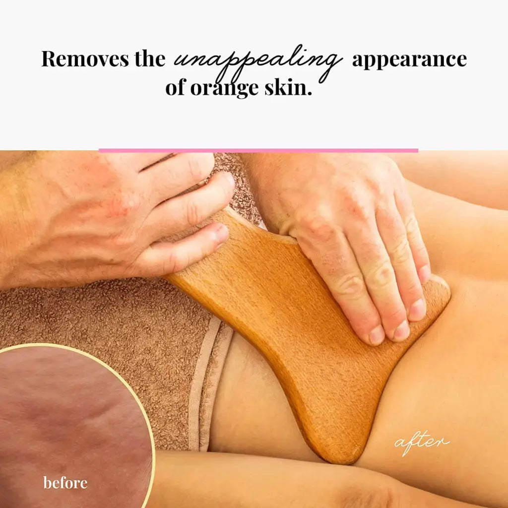 Uso: trazos amplios a lo largo de la parte baja de la espalda