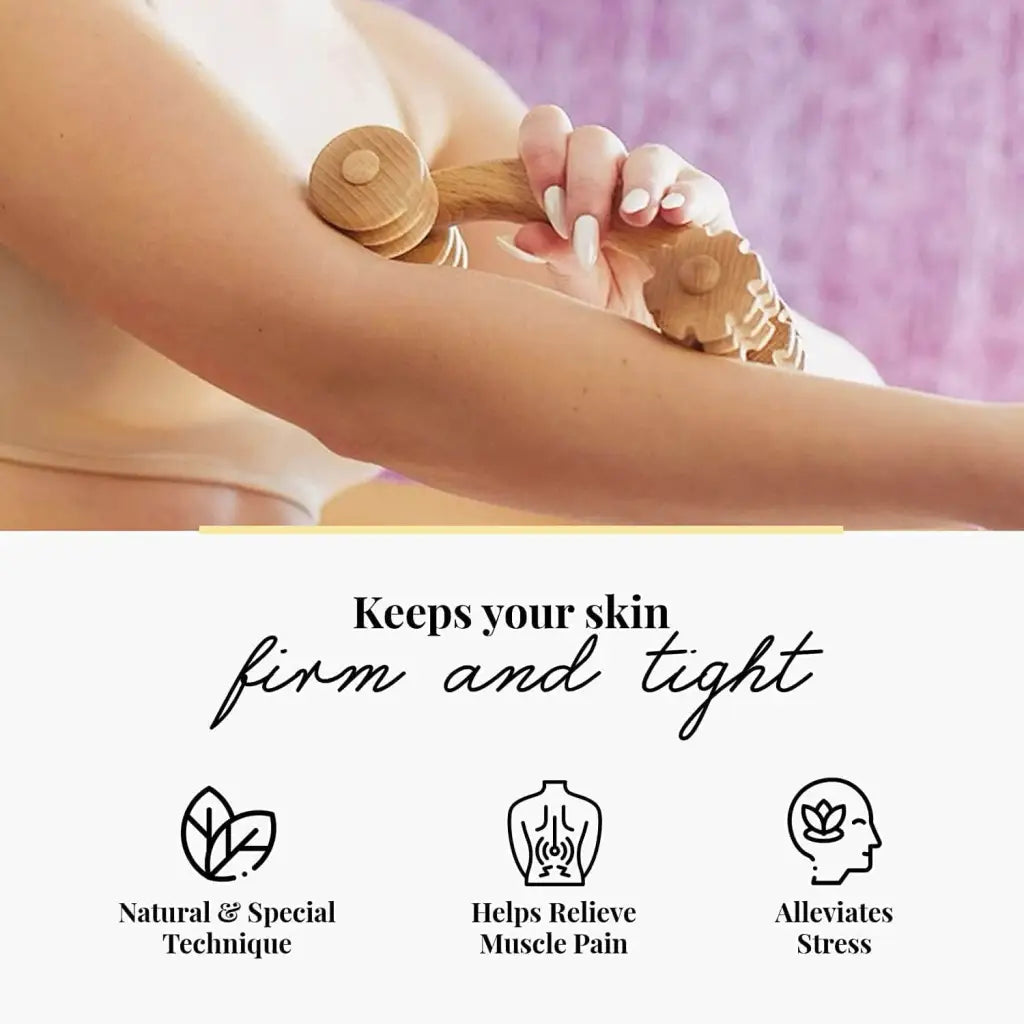 Usage: controlled strokes along the shoulder