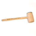 Ablandador de carne personalizado de madera de haya 28 cm