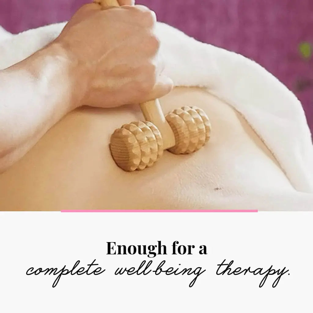 Användning: långsam rullning på nedre ryggområdet